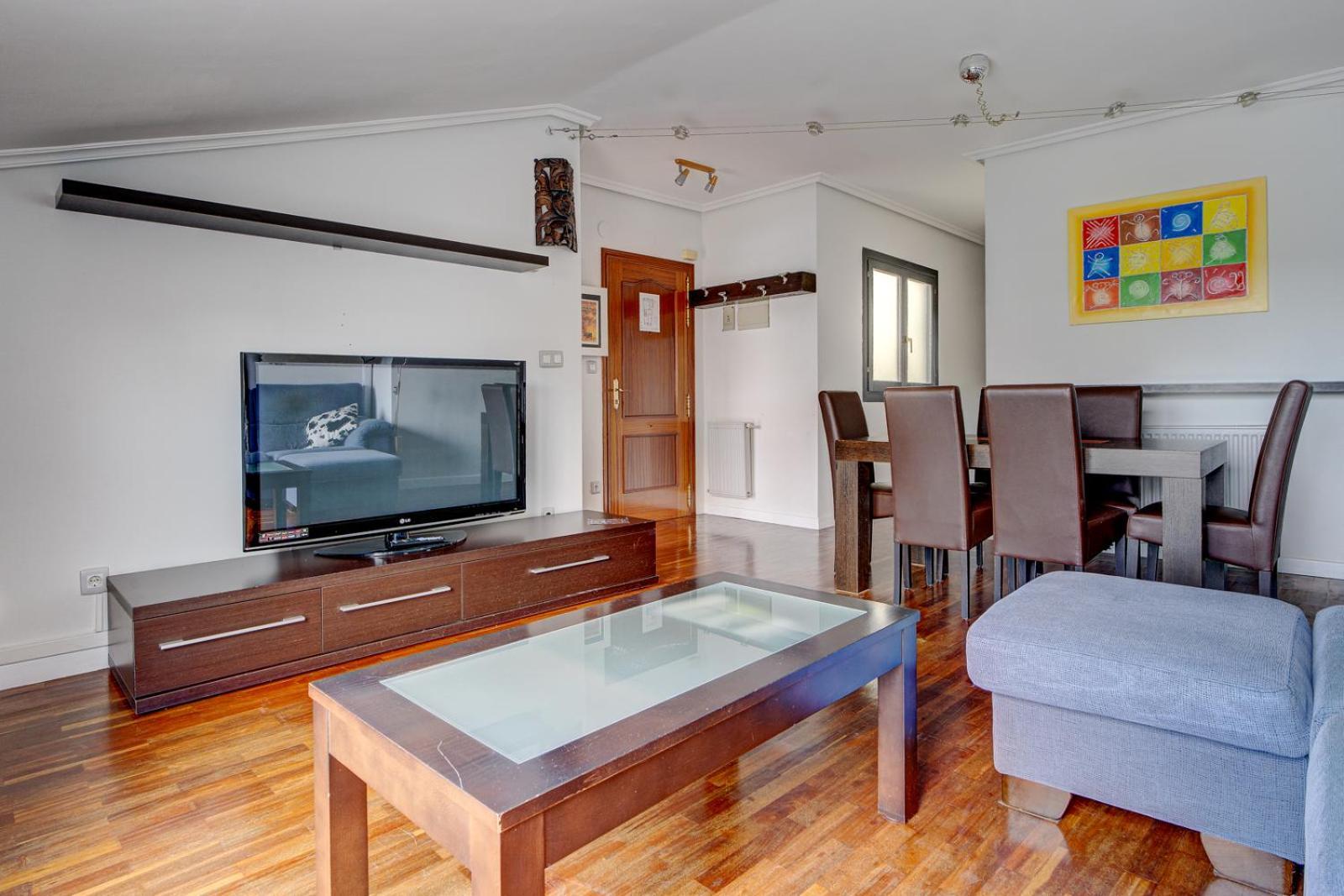 Apartament Luminoso Atico Con Terraza, Irun, Parking, 4Pax Zewnętrze zdjęcie