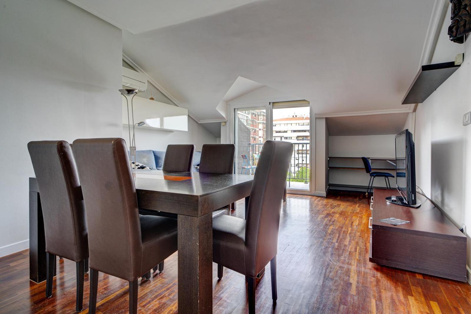 Apartament Luminoso Atico Con Terraza, Irun, Parking, 4Pax Zewnętrze zdjęcie